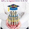 Big Dot of Happiness Elementary Grad - DIY Kids Graduation Party Money Holder Gift - Cash Cake - 2 of 4