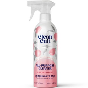Cleancult All Purpose Cleaner - Refillable Aluminum Bottle - Pink Grapefruit - 16 fl oz - 1 of 4