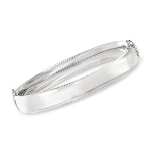 Ross-Simons Sterling Silver Polished Bangle Bracelet - 1 of 3
