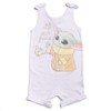 Star Wars The Child Girls Snap Romper and Headband Toddler - 3 of 4
