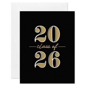10ct Blank Graduation Card Pack, Class of 2026, Includes Envelopes