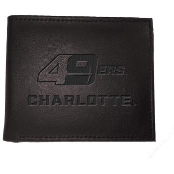 Evergreen NCAA North Carolina Tar Heels Black Leather Bifold Wallet Officially Licensed with Gift Box