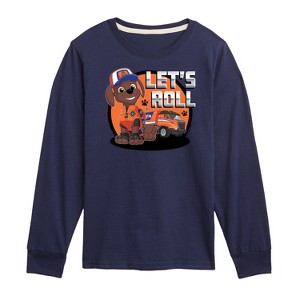 Boys' - Paw Patrol - Let's Roll Zuma Long Sleeve Graphic T-Shirt - 1 of 4