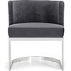 Meridian Furniture,Gianna Velvet Dining Chair - 3 of 4