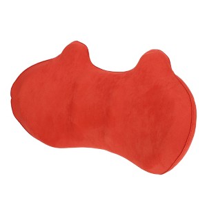 Unique Bargains Car Seat Lumbar Cushion Memory Foam Support Ergonomic Design Suede - 1 of 4
