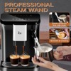 COZONY 20-Bar Espresso Maker with Grinder & Steam Wand, 1.5L Tank, 1-15 Grind Settings, Gift for Coffee Lovers - 3 of 4