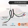 VEVOR 12FT Semi Truck Air Lines Kit, 3-in-1 Air Hoses & ABS Power Line for Semi Truck Trailer Tractor, 7-Way Plug Electrical Cord Cable - 3 of 4