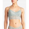 Women's Wo's 2-pack Lace Longline Bralette - Danskin - 2 of 4