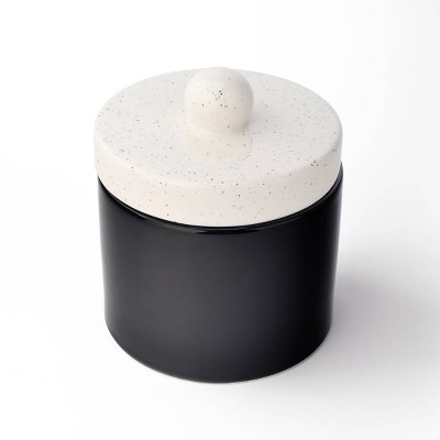 Ceramic Canister with Lid - Bullseye's Playground™