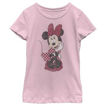 Girl's Disney Polka Dot Minnie T-Shirt
