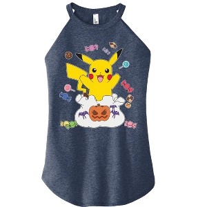 Women's - Pokémon - Gotta Eat Em All Graphic High Neck Tank - 1 of 3