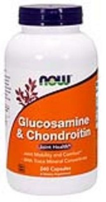 Glucosamine & Chondroitin With Trace Minerals by Now Foods  -  240 Capsule