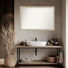 Amanti Art Lila Non-Beveled Wood Framed Bathroom Vanity Wall Mirror - 4 of 4