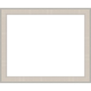 Amanti Art Cottage White Silver Framed Magnetic Dry Erase Board - 1 of 4