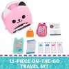 Gabby’s Dollhouse, Gabby Girl On-The-Go Travel Set, Pretend Play Travel Toys, Toy Passport, Toy Phone and Compass Charm, Kids Toys for Girls & Boys 3+ - 2 of 4