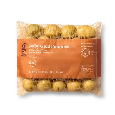 Gold Mini Creamer Potatoes 1 5lb Bag Good Gather Target