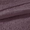Sapphtopaz 3-Piece Reversible Quilt Set, Cottage-Inspired Stitch Pattern Sheet Set, Bedding Comforter Set for Women, Men, Kids & Teens - 4 of 4