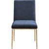 Meridian Furniture,Reeves Chenille Fabric Dining Chair, Set of 2 - 4 of 4
