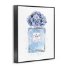 Stupell Industries Blue Flowers Perfume Bottle Black Framed Giclee Art - 3 of 4