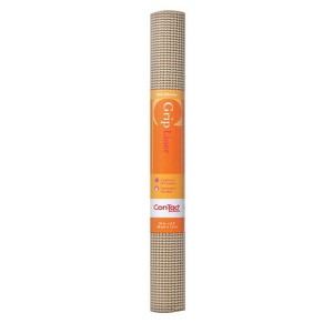 Con-Tact Beaded Grip 5 ft. L X 18 in. W Taupe Non-Adhesive Shelf Liner (Case of 6) - 1 of 1