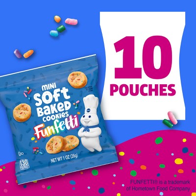 Pillsbury Funfetti Mini Soft Baked Cookies - 10oz
