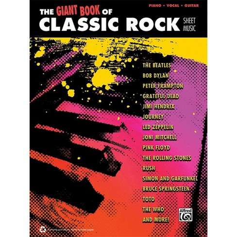 Classic Rock Sheet Music Budget Books Easy Piano SongBook NEW 000112962 