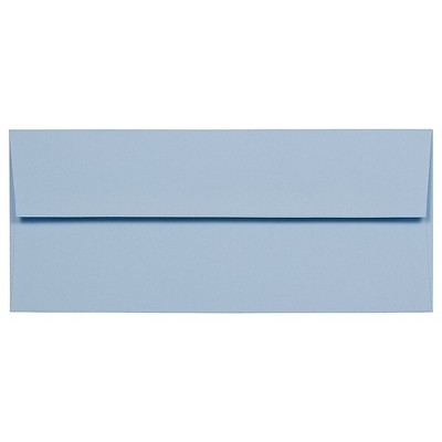 JAM Paper #10 Business Envelopes 4.125 x 9.5 Baby Blue 2155778