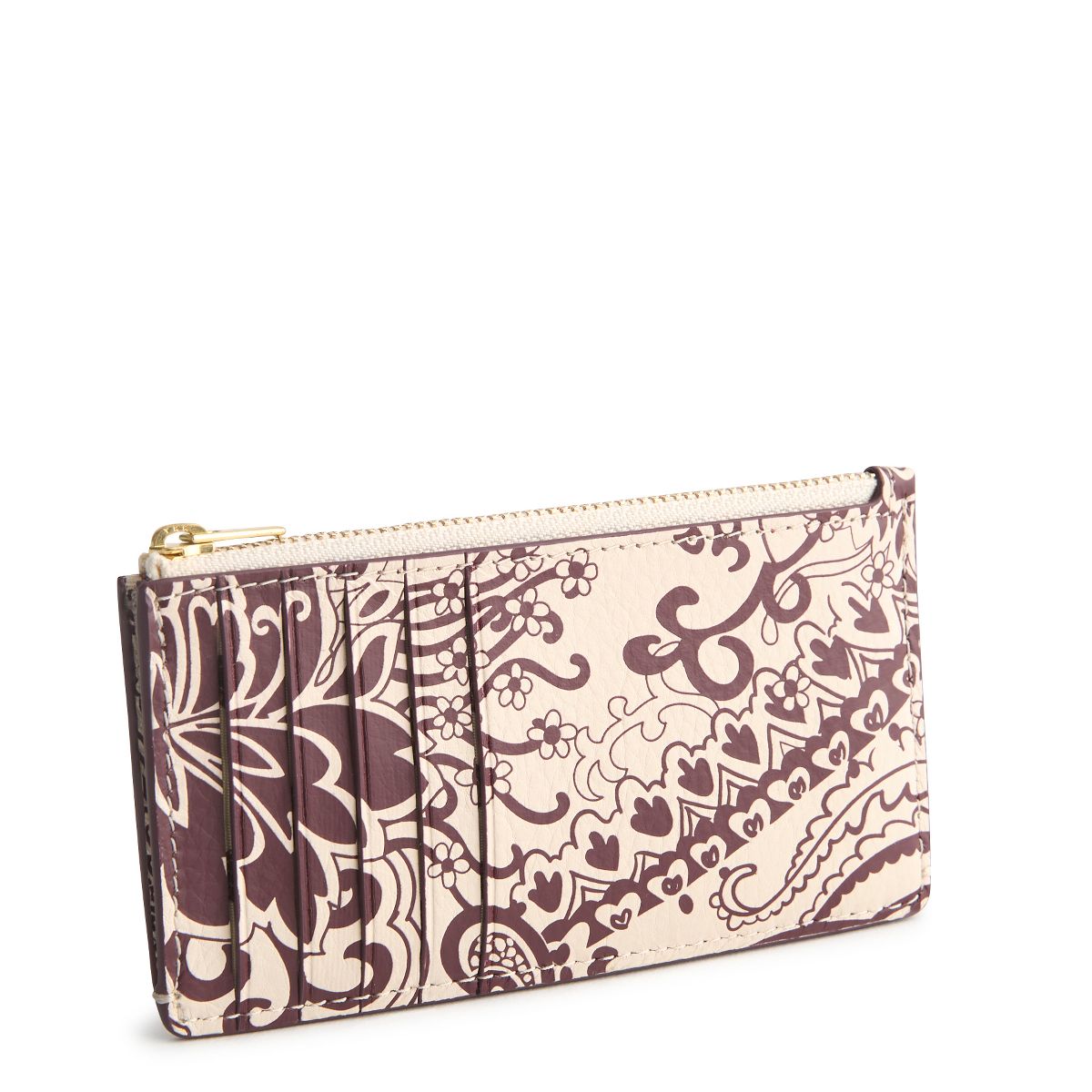 Vera Bradley Women's Leather Linear Card Case - thumbnail 3