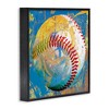 Stupell Industries Urban Style Baseball Sports, 12" x 12" - 3 of 4