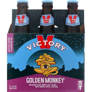 Victory Golden Monkey Belgian-Style Tripel Ale Beer - 6pk/12 fl oz Bottles
