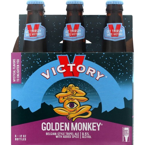 Victory Golden Monkey Belgian-Style Tripel Ale Beer - 6pk/12 fl oz Bottles - image 1 of 4