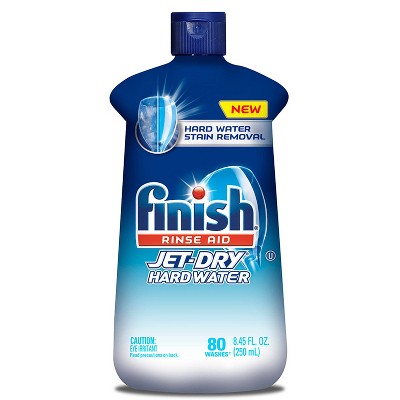 Finish Jet Dry Dishwasher Rinse Aid Hardwater Protection - 8.45oz