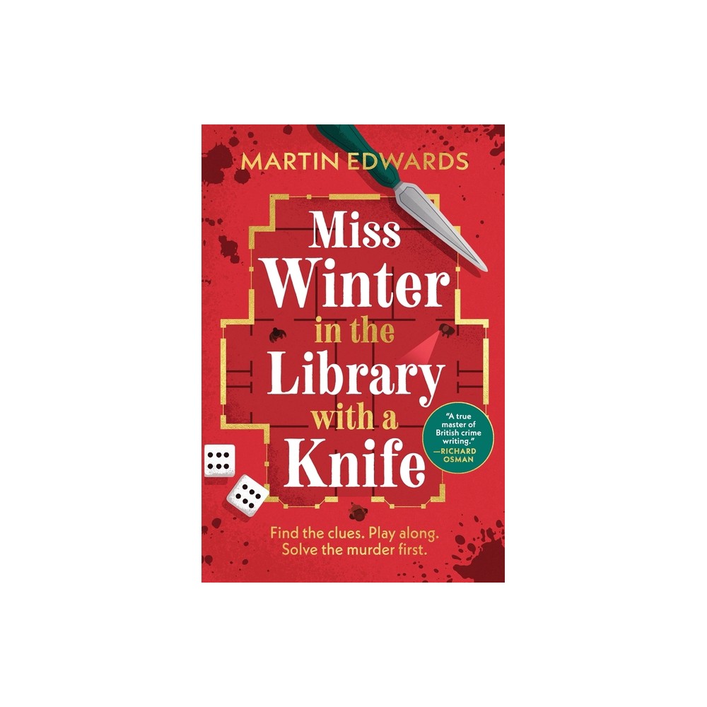 Miss Winter in the Library with a Knife - by Martin Edwards (Hardcover)