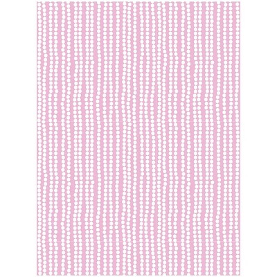 JAM Paper Design Gift Tissue Paper Pink Dynamic Dots 3 Packs of 4 Sheets 375834419A