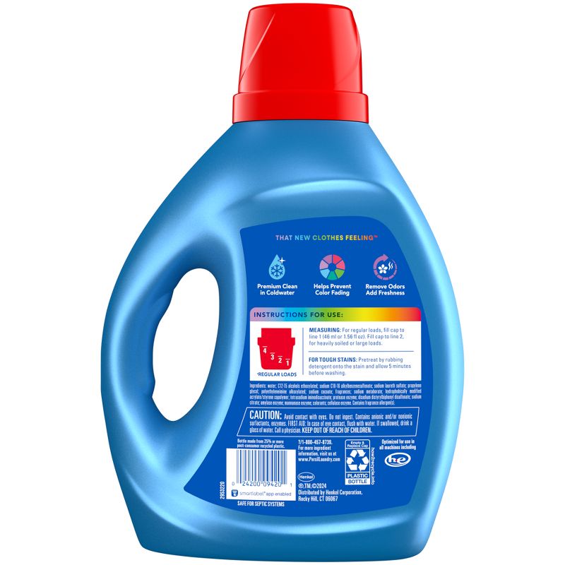 Persil Intense Fresh Liquid Laundry Detergent - 100 fl oz, 2 of 10