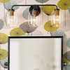 Lark Percy 3 - Light Vanity in  Black/Lacquered Brass - 4 of 4
