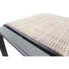 Courtyard Casual Santa Fe Alum Sling Ottoman  Set of 2 - 2 of 4