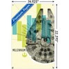 Trends International Star Wars: Mid-century Modern - Millennium Falcon Unframed Wall Poster Prints - 3 of 4