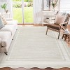 Coucheta Modern Kitchen Runner Rug Non-Slip Stain Resistant Washable Low Pile Floor Mat for Bathroom Bedroom Entryway,Multi-Color & Size - 2 of 4