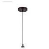 Chloe Lighting Manette Industrial-Style 1 Light Rubbed Bronze Ceiling Mini Pendant 6" Shade - 4 of 4