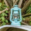 Feuerhand Outdoor Kerosene Fuel Lantern, German Made Weather Resistant Baby Special 276 Galvanized Hurricane Lamp for Camping or Patio, 10 Inches - 2 of 4
