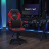 BlackArc Memory Foam Lumbar Support Pillow with Breathable Black Mesh Cover for Gaming Chairs, CertiPUR-US Certified Memory Foam - 2 of 4