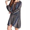 Women's Floral & Paisley Keyhole Dress - Velzera - 4 of 4