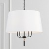 Capital Lighting Beckham 4 - Light Pendant in  Glossy Black/Aged Brass - 2 of 3