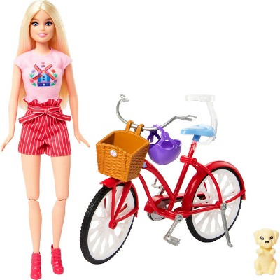 Barbie fashion bike accessories