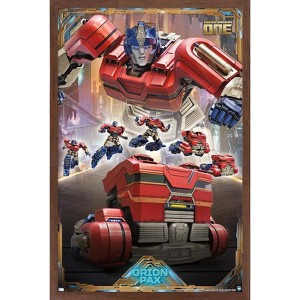 Trends International Hasbro Transformers: One - Orion Pax / Optimus Prime Framed Wall Poster Prints - 1 of 4