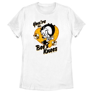 Women's Betty Boop You're the Bee's Knees T-Shirt - 1 of 4