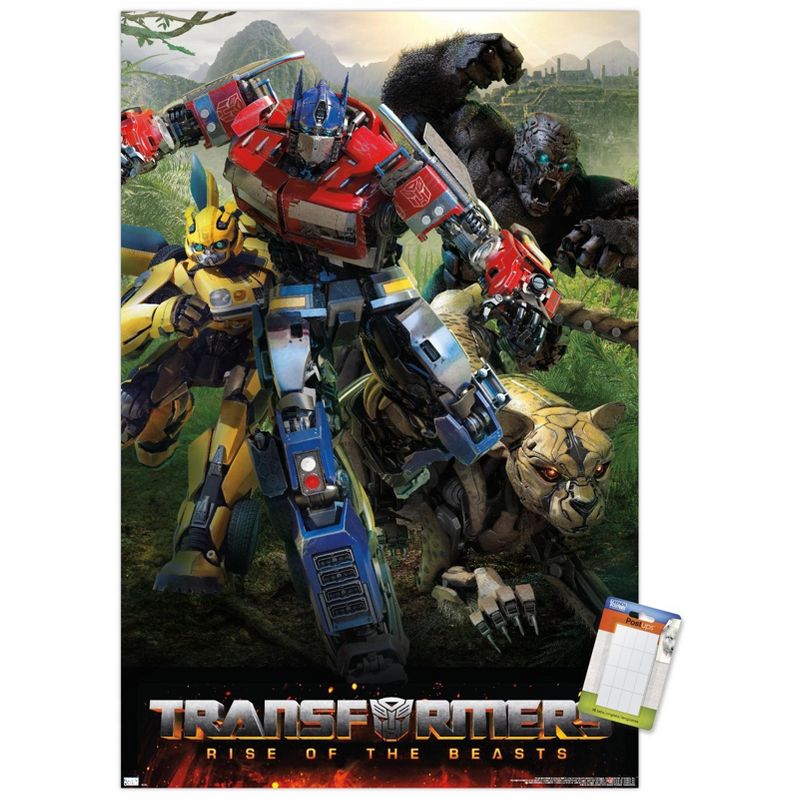 Trends International Transformers: Rise of the Beasts - Big 4 Unframed Wall Poster Prints, 1 of 7
