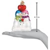 Old World Christmas Blown Glass Ornament for Christmas Tree, Snow Couple's First Christmas - 4 of 4