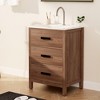Hyleory KD Freestanding Bathroom Vanity with Resin Single Sink, 24" and 36" available - 4 of 4